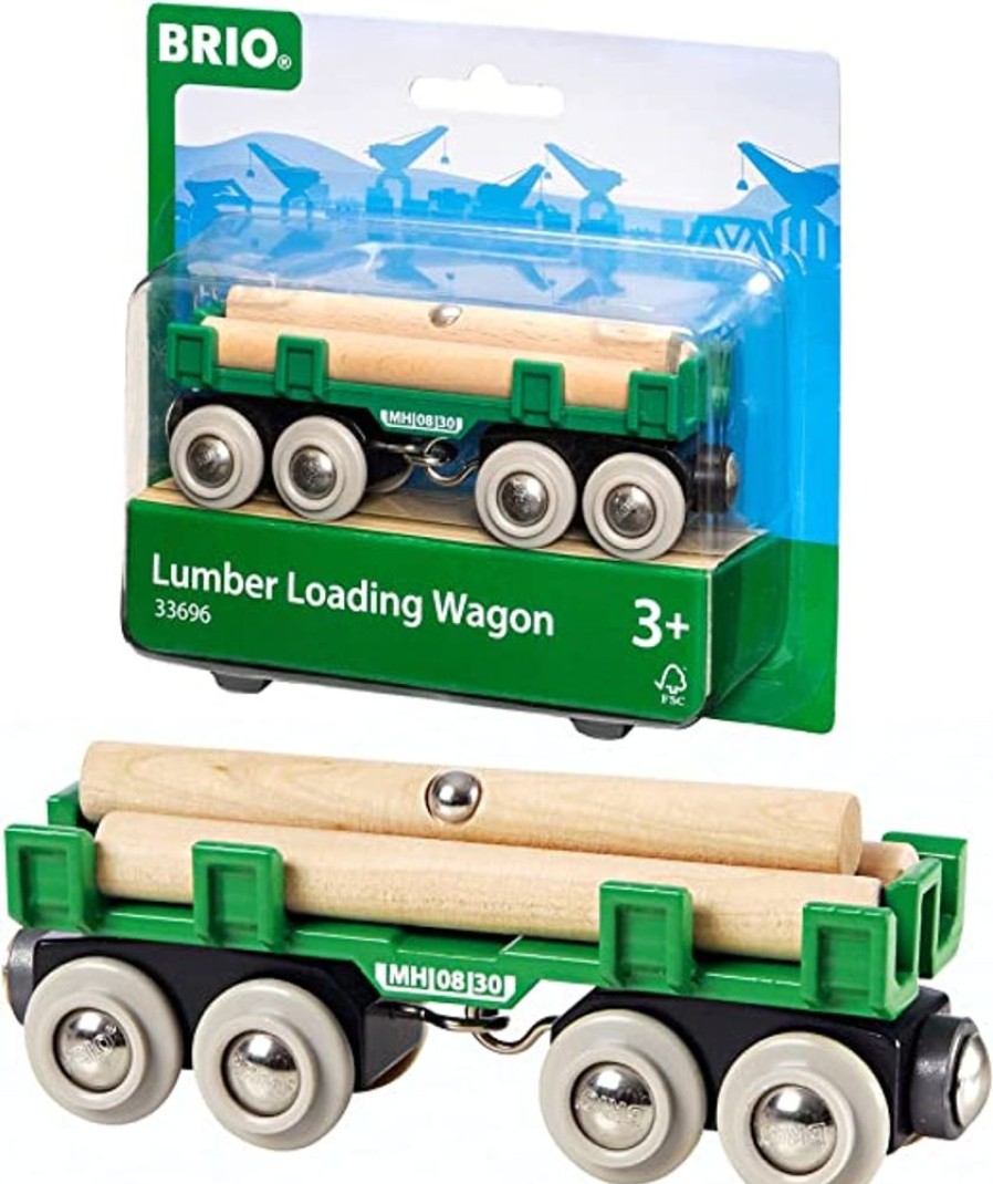 Vehicles Ravensburger | Brio Lumber Loading Wagon