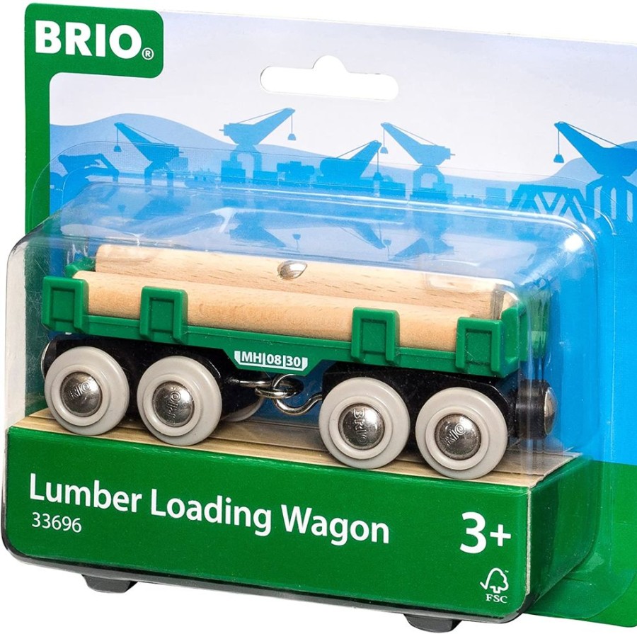 Vehicles Ravensburger | Brio Lumber Loading Wagon