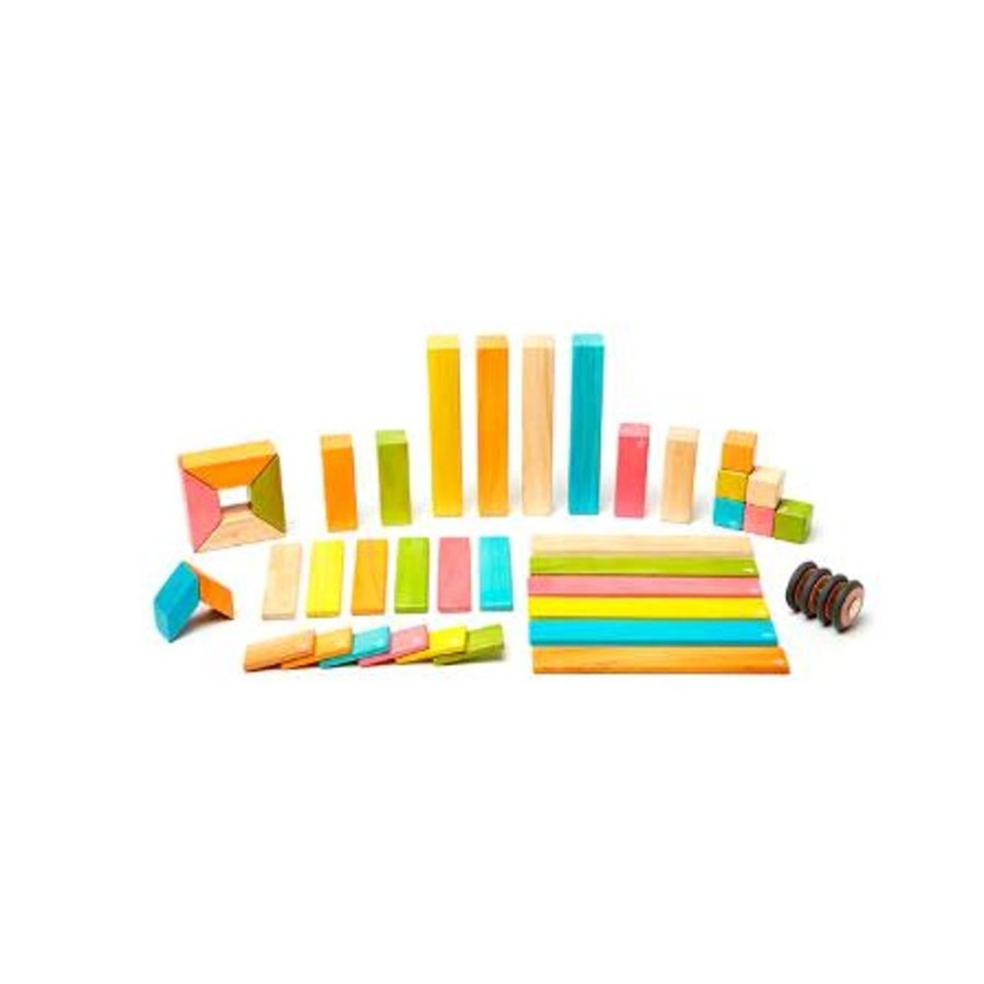 Construction Tegu | 42Pc Magnetic Wooden Blocks