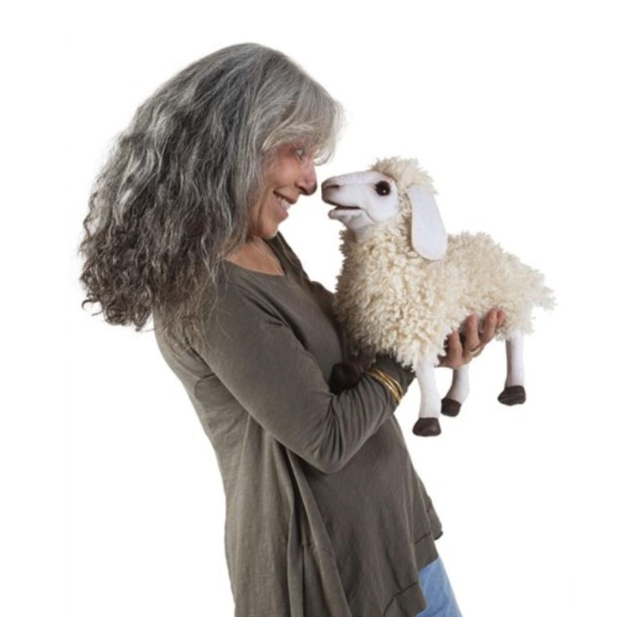 Plush & Puppets Folkmanis | Wooly Sheep Puppet