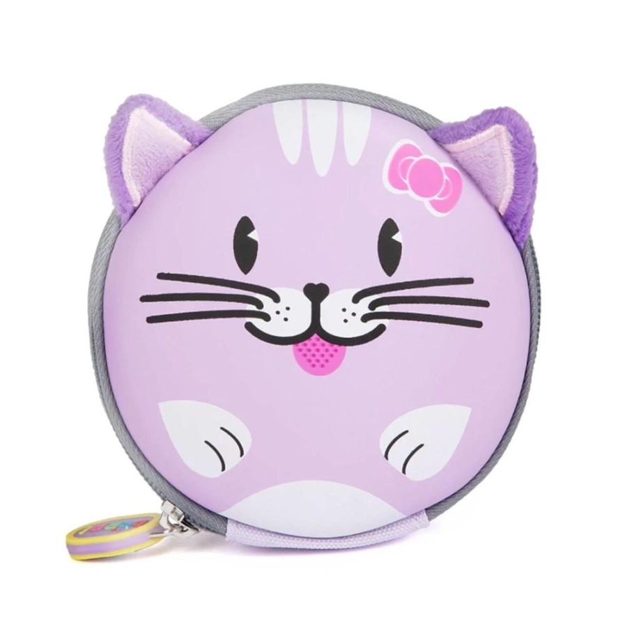 Lifestyle Click Europe Ltd | Purple Cat Trekker Key Chain Pouch