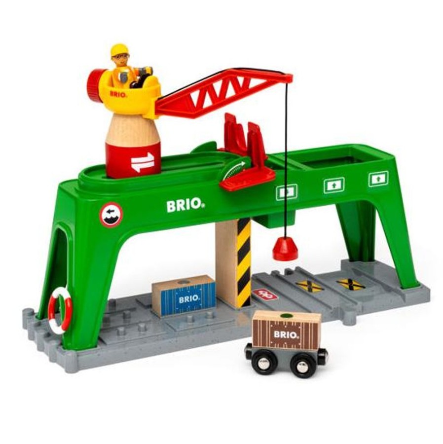 Vehicles Ravensburger | Brio Container Crane