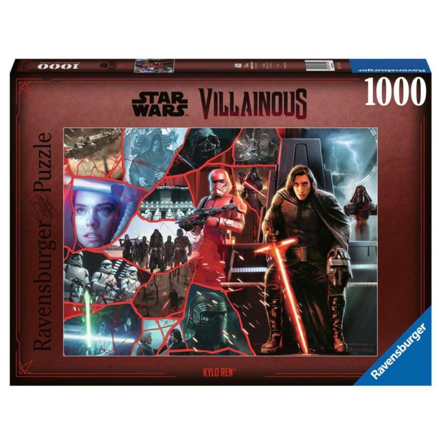 Puzzles Ravensburger | 17340 Star Wars Villainous: Kylo Ren 1000Pc Puzzle