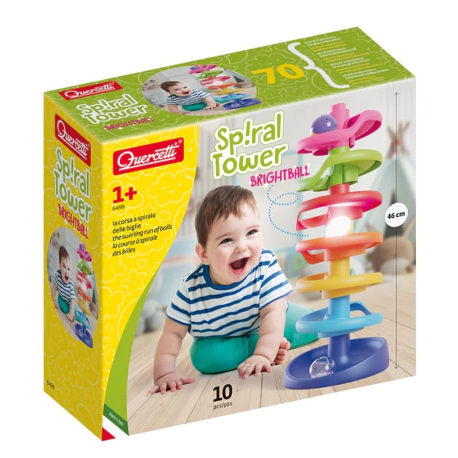 Infant & Toddler Quercetti | Spiral Tower Brightball