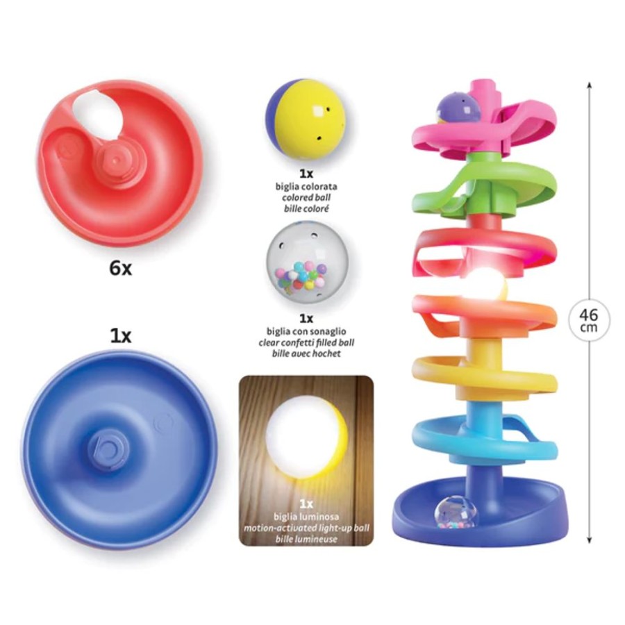 Infant & Toddler Quercetti | Spiral Tower Brightball