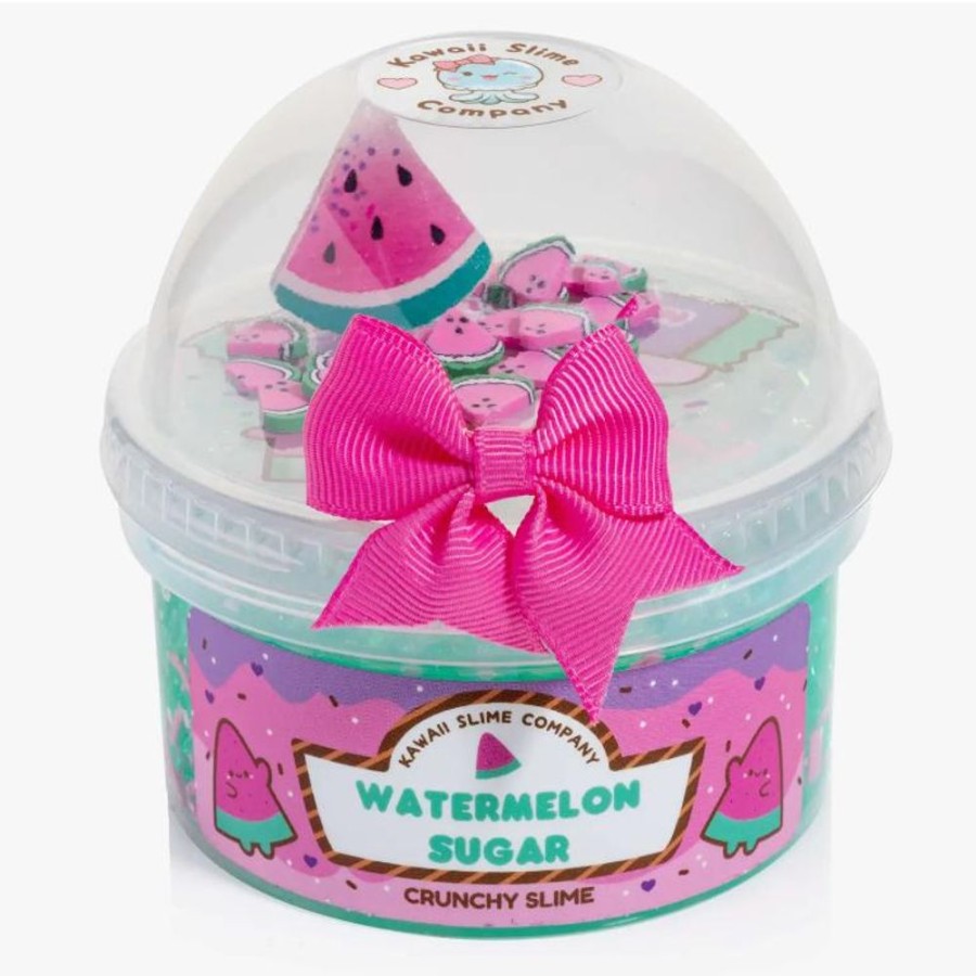 Novelty Kawaii Slime Company | Watermelon Sugar Fishbowl Bingsu Slime