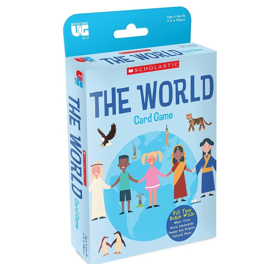 Games University Games Corporation | Scholastic: The World Card Game