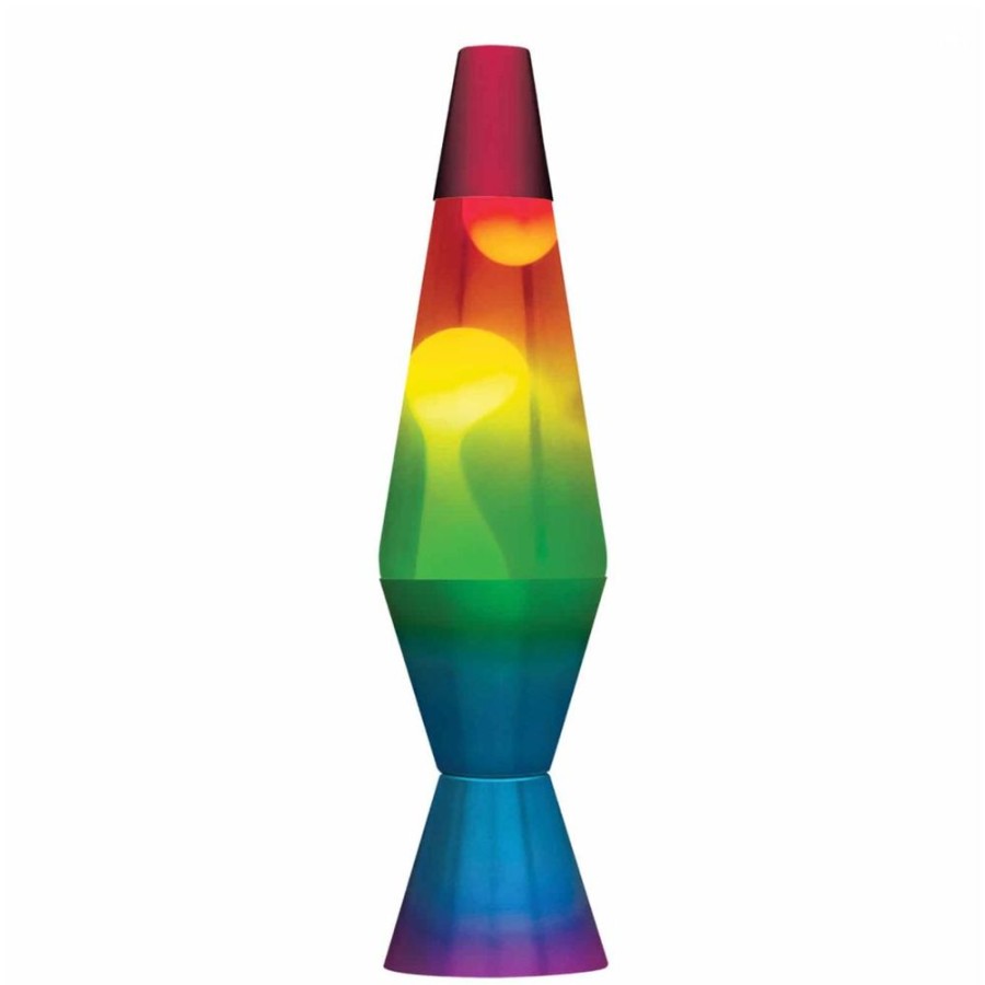 Lifestyle Schylling Associates, Inc. | Lava Lamp 14.5In - Rainbow Tricolor