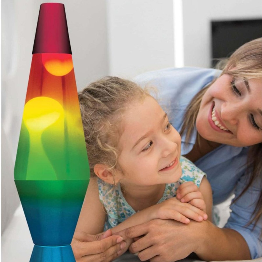 Lifestyle Schylling Associates, Inc. | Lava Lamp 14.5In - Rainbow Tricolor