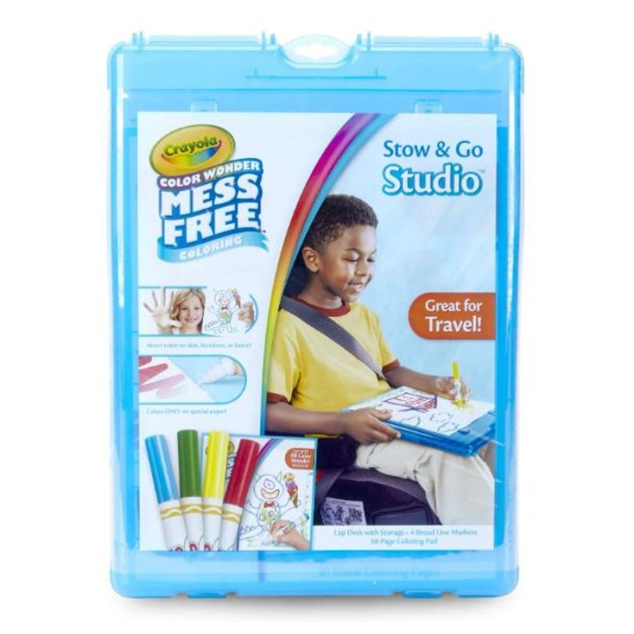 Arts & Crafts Crayola LLC | Color Wonder Stow & Go Studio