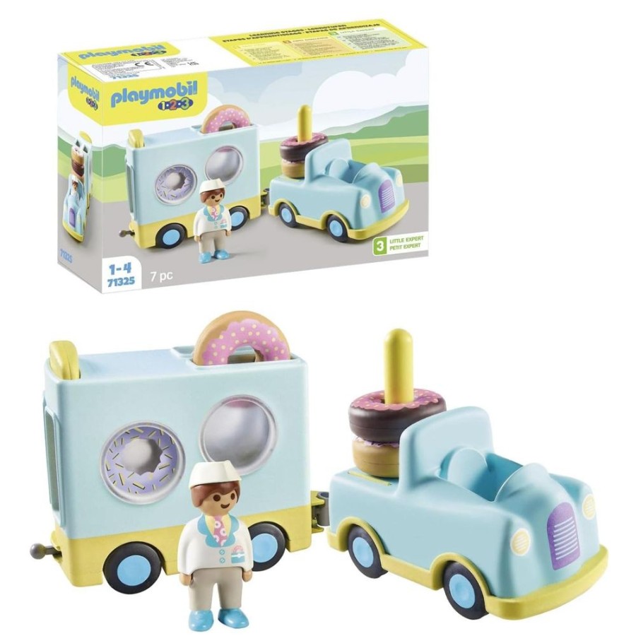 Pretend Play Playmobil USA, Inc. | Donut-Truck 1.2.3