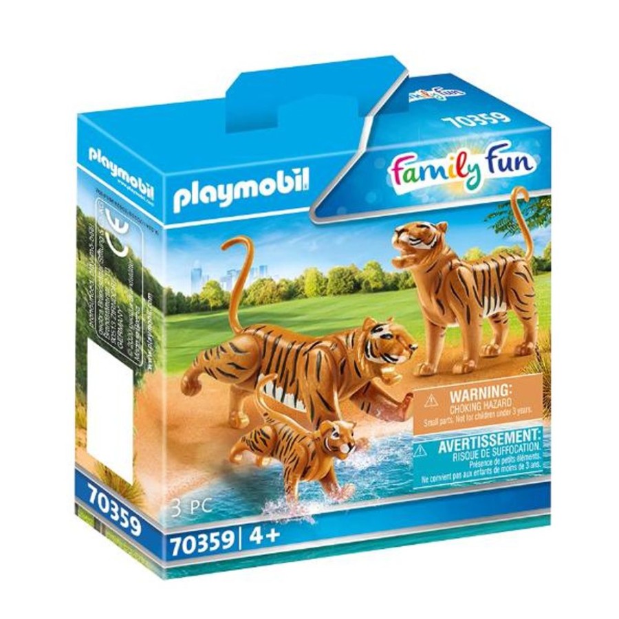 Pretend Play Playmobil USA, Inc. | 70359 Tigers W/ Cub