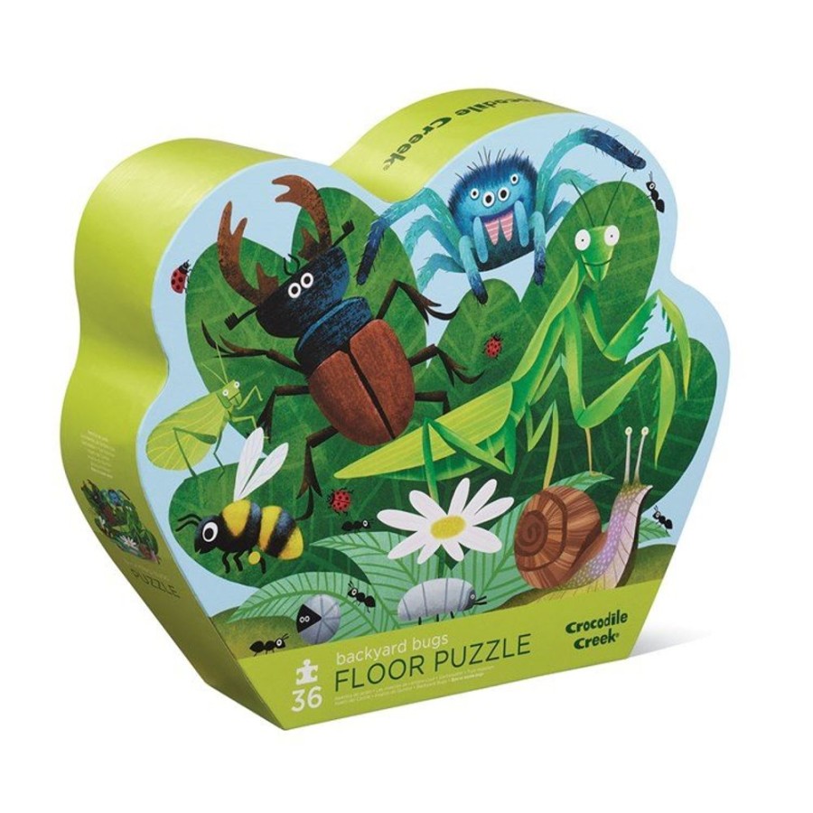 Seasonal Crocodile Creek | Backyard Bugs 36Pc Puzzle