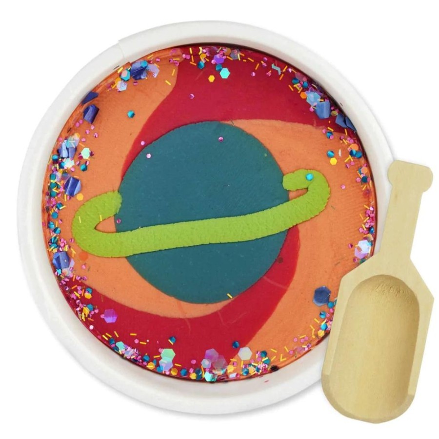 Novelty Crazy Aaron's Putty World | Land Of Dough: Saturn Sparkle Luxe Dough