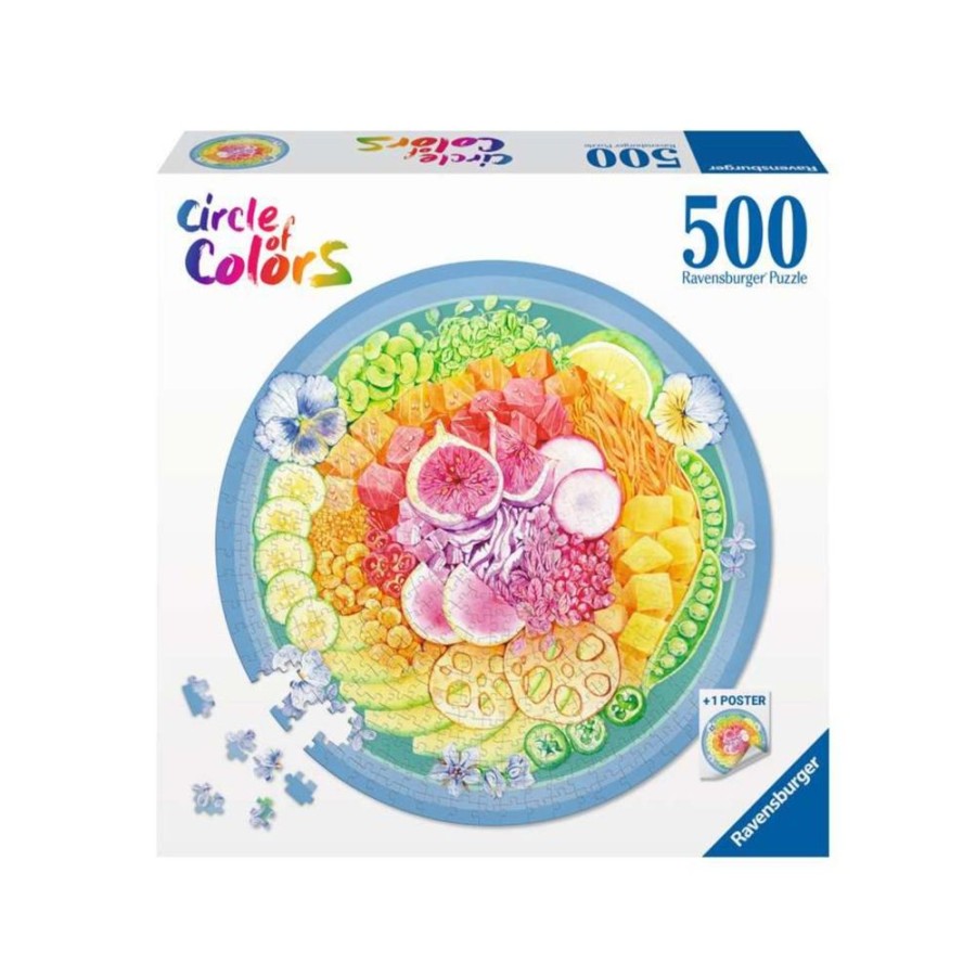 Puzzles Ravensburger | 17351 Poke Bowl 500 Pc