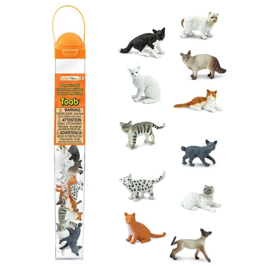 Figurines Safari, Ltd. | Domestic Cats Toob