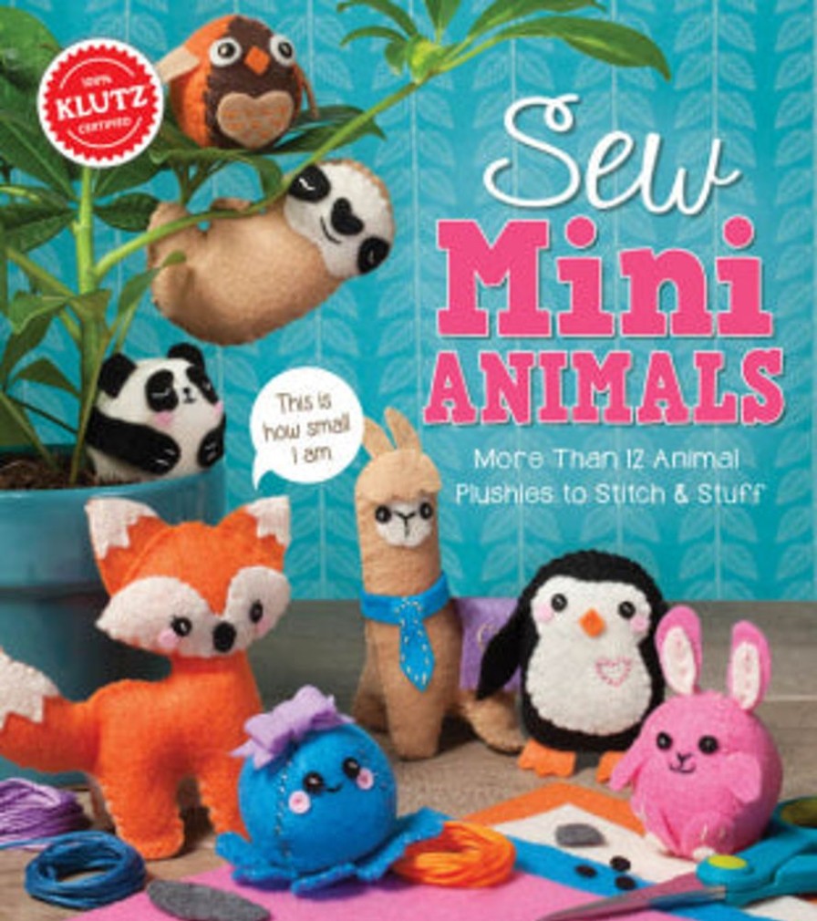 Arts & Crafts Klutz - Scholastic | Sew Your Own Mini Animals