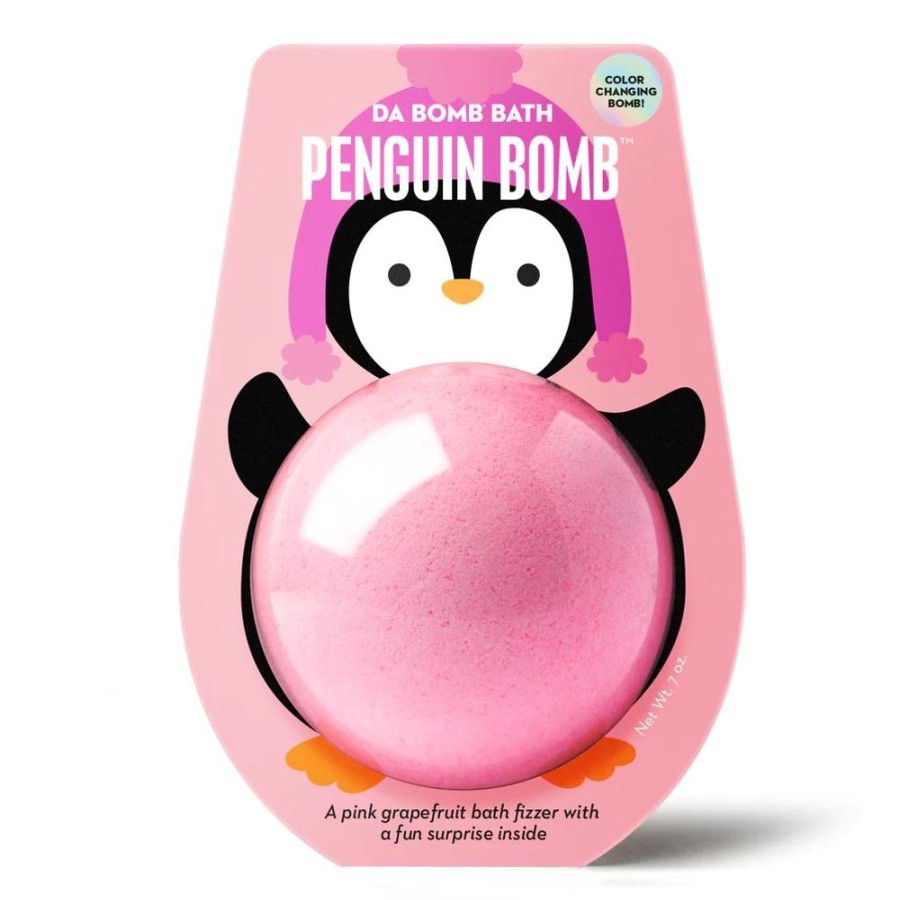 Seasonal Da Bomb LLC | Color Changing Penguin Bath Bomb