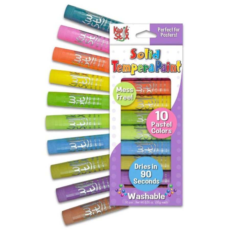 Arts & Crafts The Pencil Grip, Inc. | Kwik Stix Tempera Paint: Pastel 10Pc