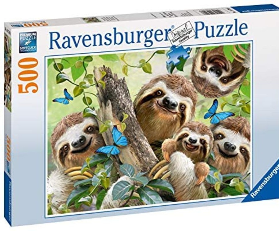 Puzzles Ravensburger | Sloth Selfie 500Pc Puzzle