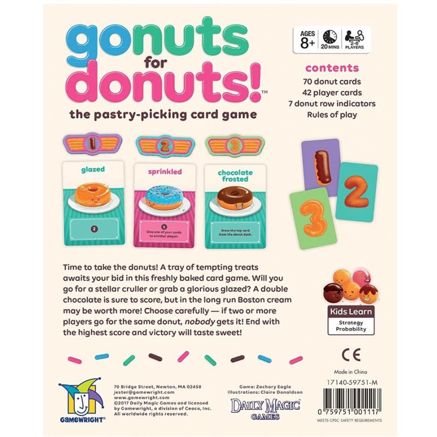 Games Ceaco | Go Nuts For Donuts!