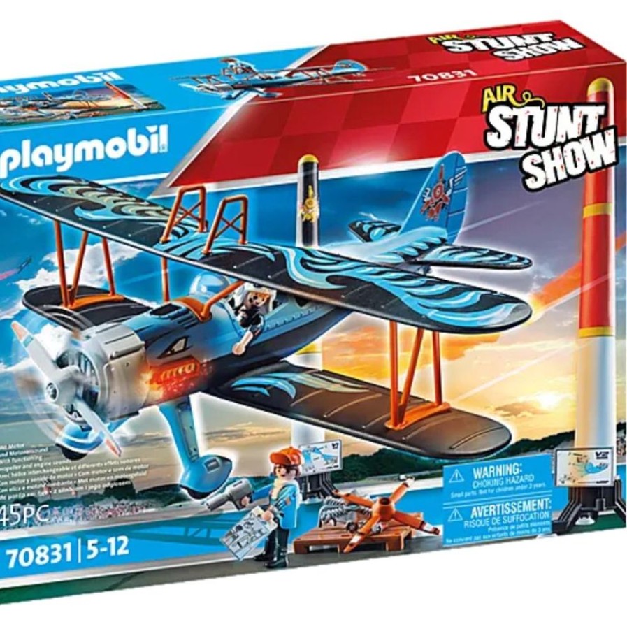 Pretend Play Playmobil USA, Inc. | 70831 Air Stunt Show Phoenix Biplane