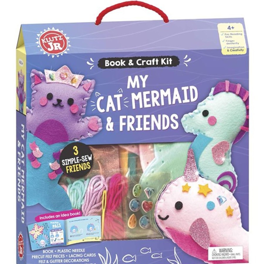 Arts & Crafts Klutz - Scholastic | My Cat Mermaid & Friends Craft Kit