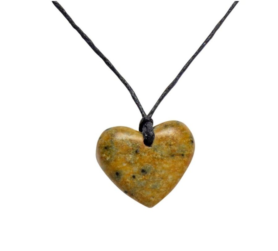 Arts & Crafts Studiostone Creative | Soapstone Jewelry Kit - Heart Pendant