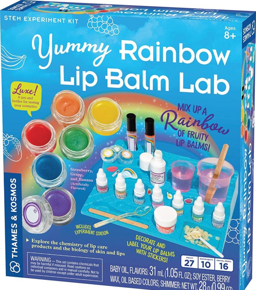 Science Thames & Kosmos | Yummy Rainbow Lip Balm Lab