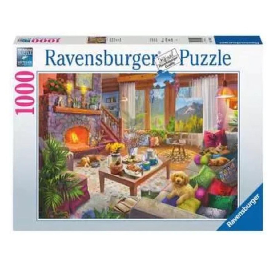 Puzzles Ravensburger | 17495 Cozy Cabin 1000Pc Puzzle