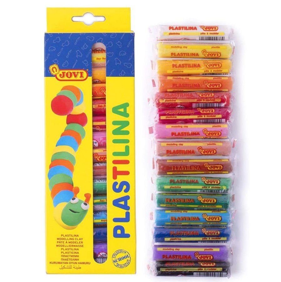 Arts & Crafts Trussart Designs | Jovi - Plastilina Clay Set 15 Colors