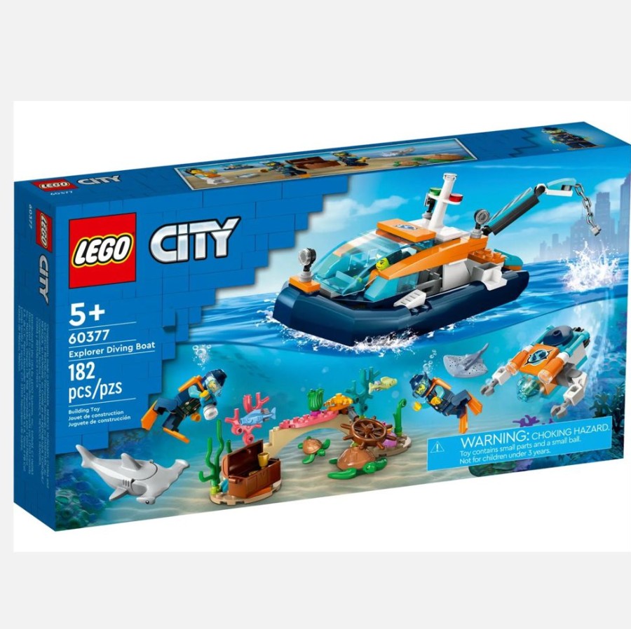 Lego LEGO Systems, Inc. | 60377 Explorer Diving Boat