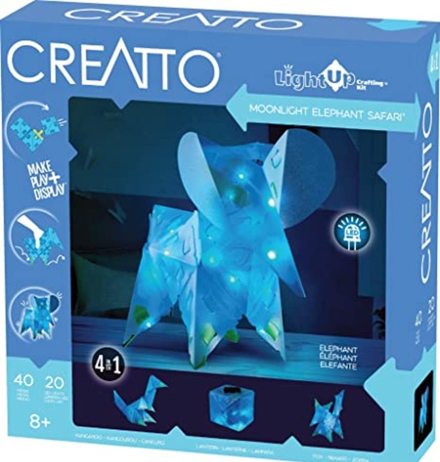 Arts & Crafts Thames & Kosmos | Creatto Moonlight Elephant Safari