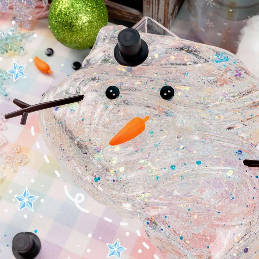 Novelty Kawaii Slime Company | Melted Snowman Clear Putty Slime