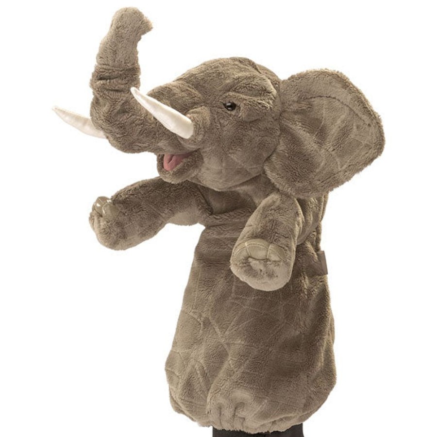 Plush & Puppets Folkmanis | Elephant Stage Puppet