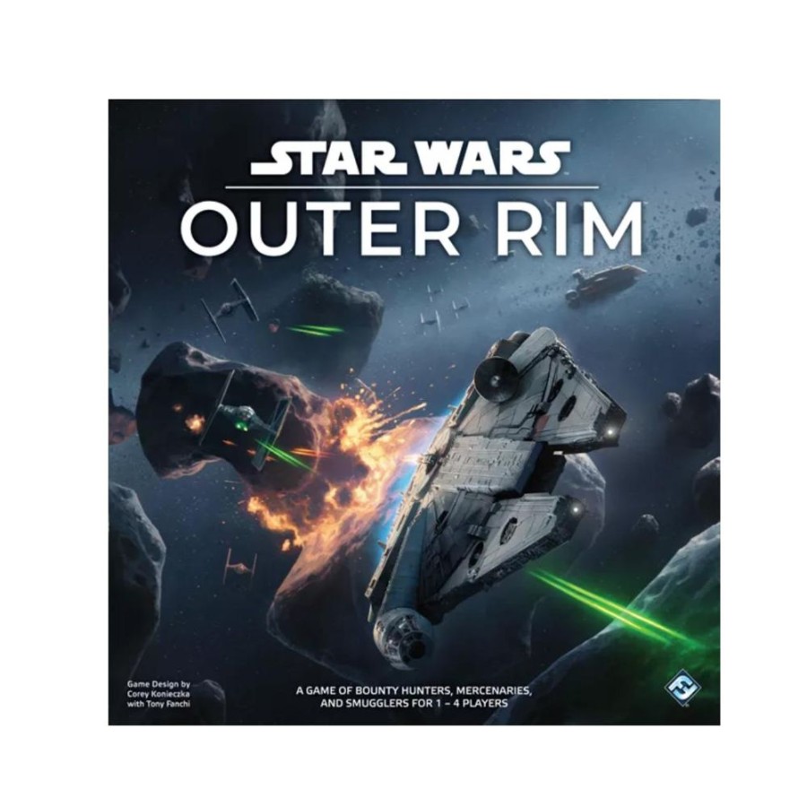 Games Asmodee dba Fantasy Flight Publishing | Star Wars: Outer Rim