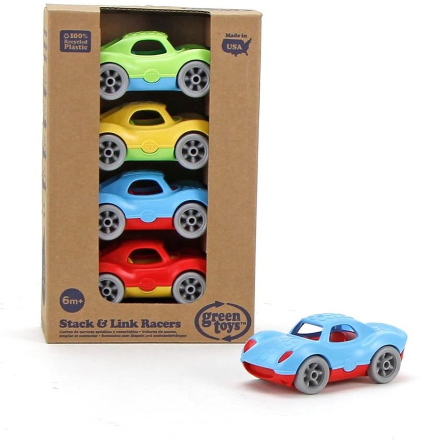 Vehicles Green Toys Inc | Stack And Link Racers