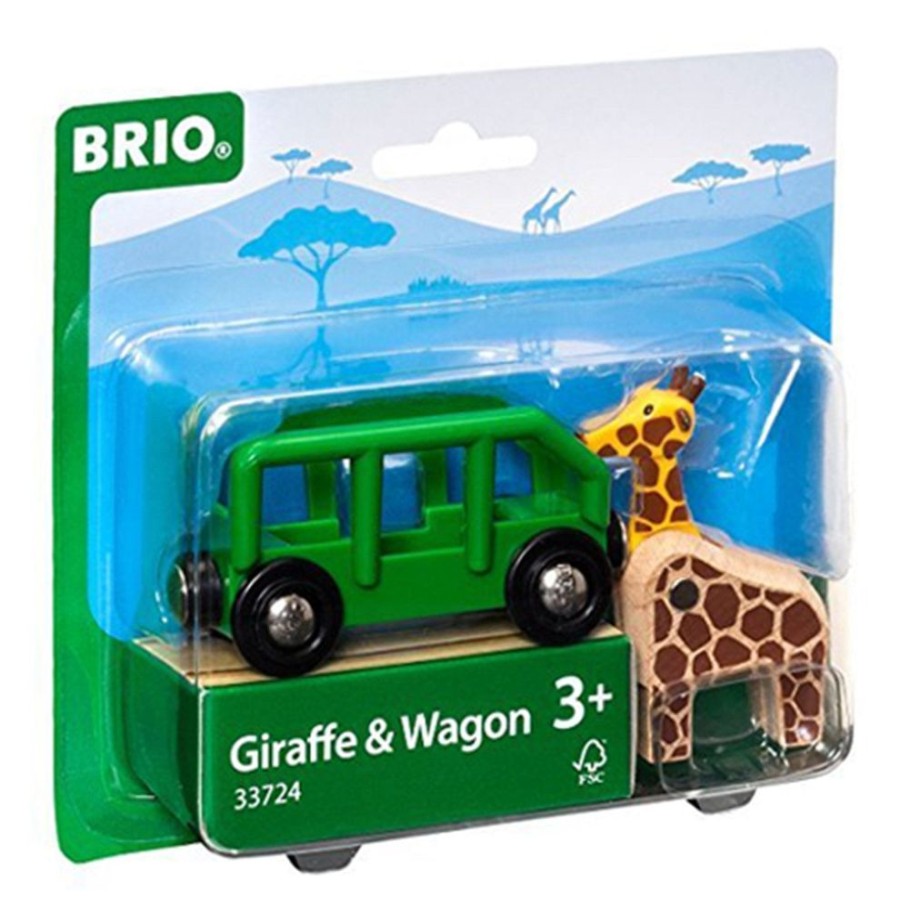 Vehicles Ravensburger | Brio Giraffe & Wagon Train