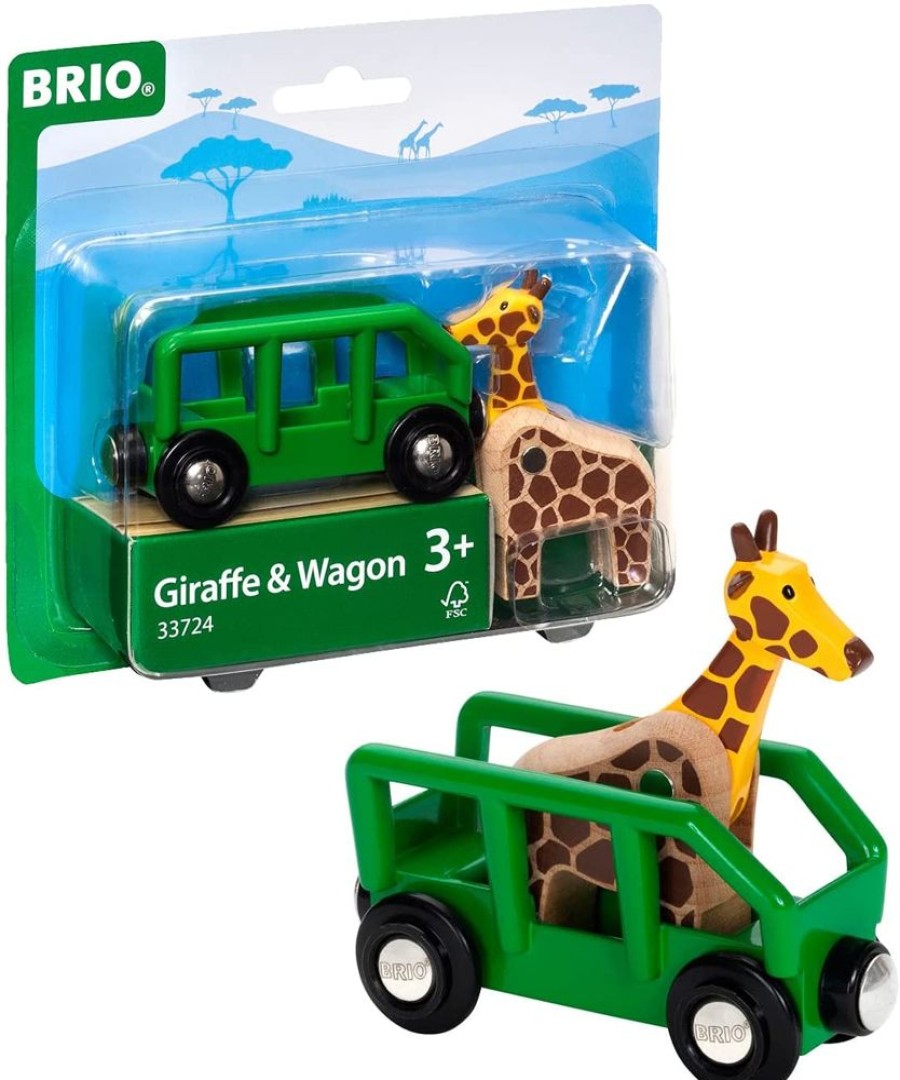 Vehicles Ravensburger | Brio Giraffe & Wagon Train