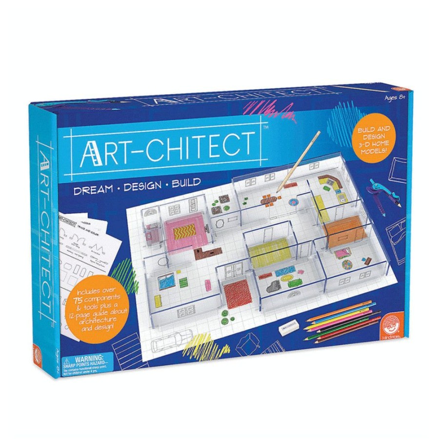 Arts & Crafts MindWare Wholesale | Art-Chitect Build & Design Set