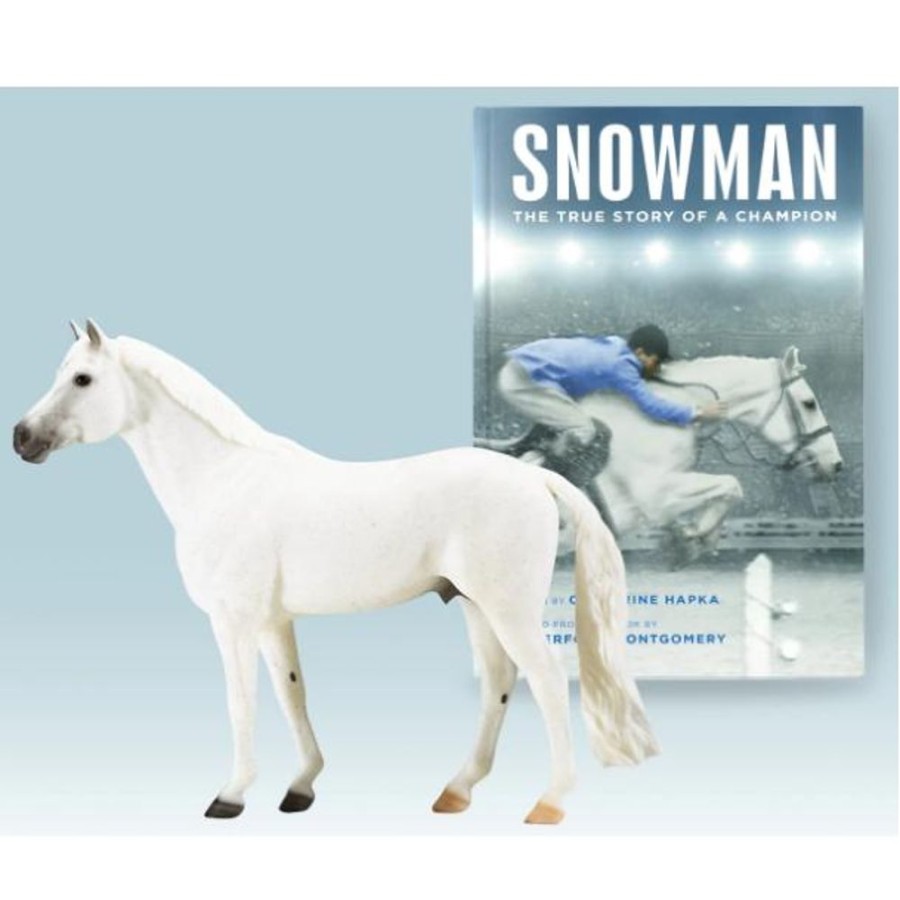 Figurines Reeves Intl. Inc. | Snowman Horse & Book Set