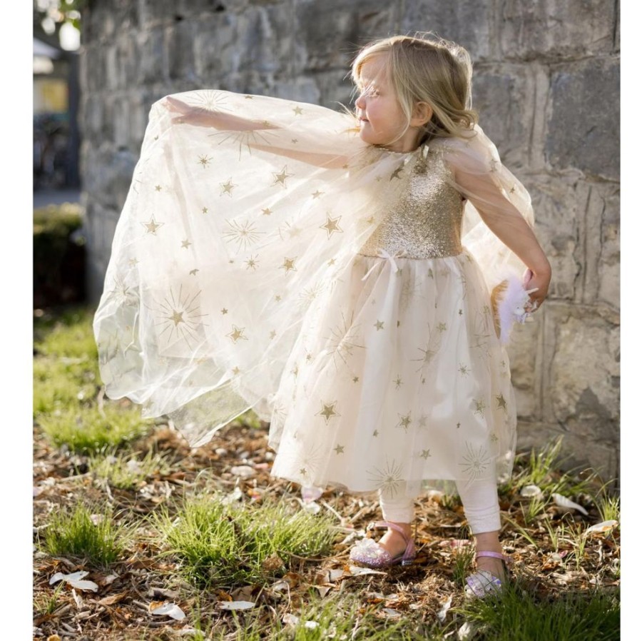 Pretend Play Creative Education of Canada | Golden Glam Party Cape Size 4/6