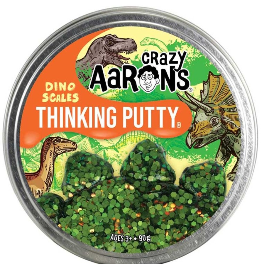 Novelty Crazy Aaron's Putty World | Dino Scales Thinking Putty