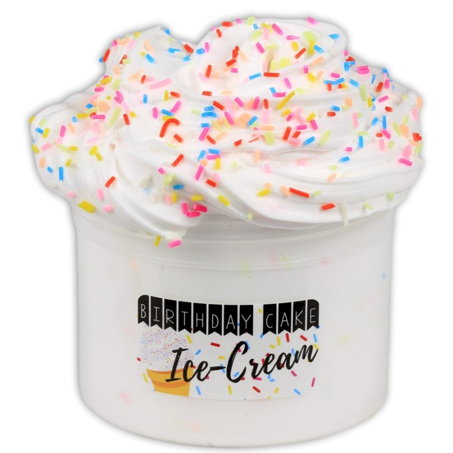 Novelty Dope Slimes LLC | Birthday Cake Ice Cream