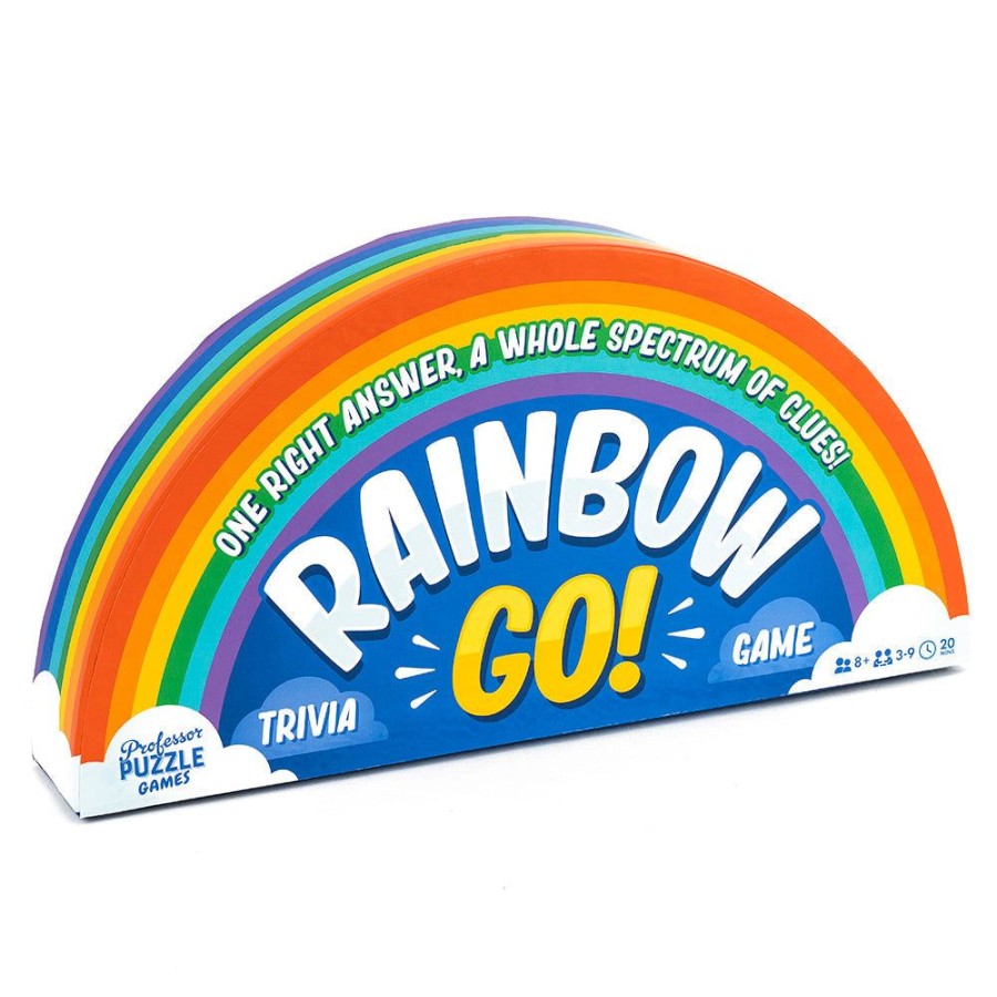 Games Professor Puzzle USA, Inc | Rainbow Go Trivia Game