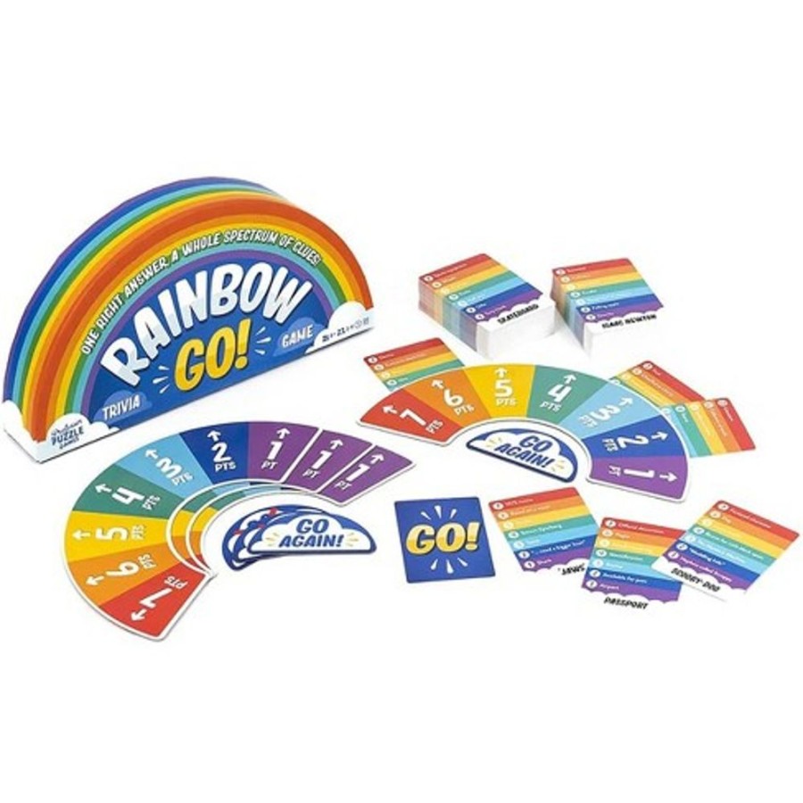 Games Professor Puzzle USA, Inc | Rainbow Go Trivia Game