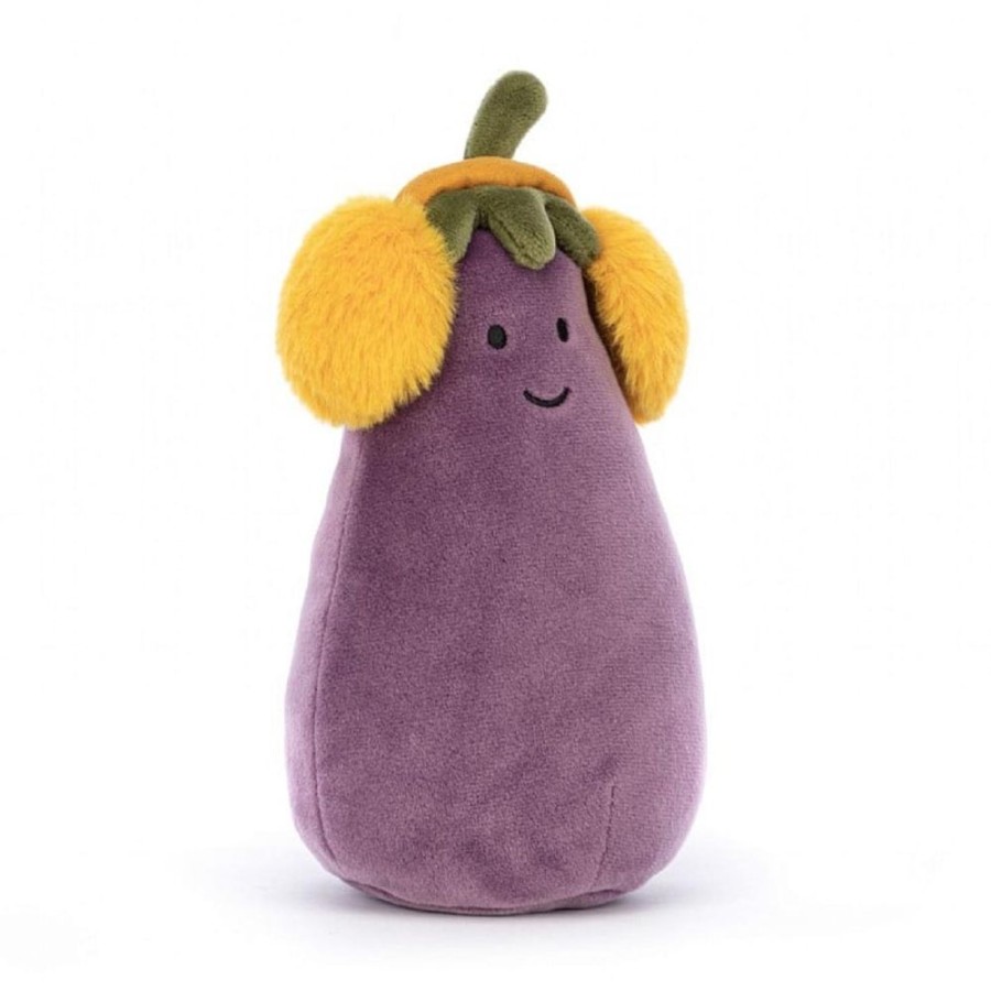 Plush & Puppets Jellycat, Inc. | Toastie Vivacious Eggplant