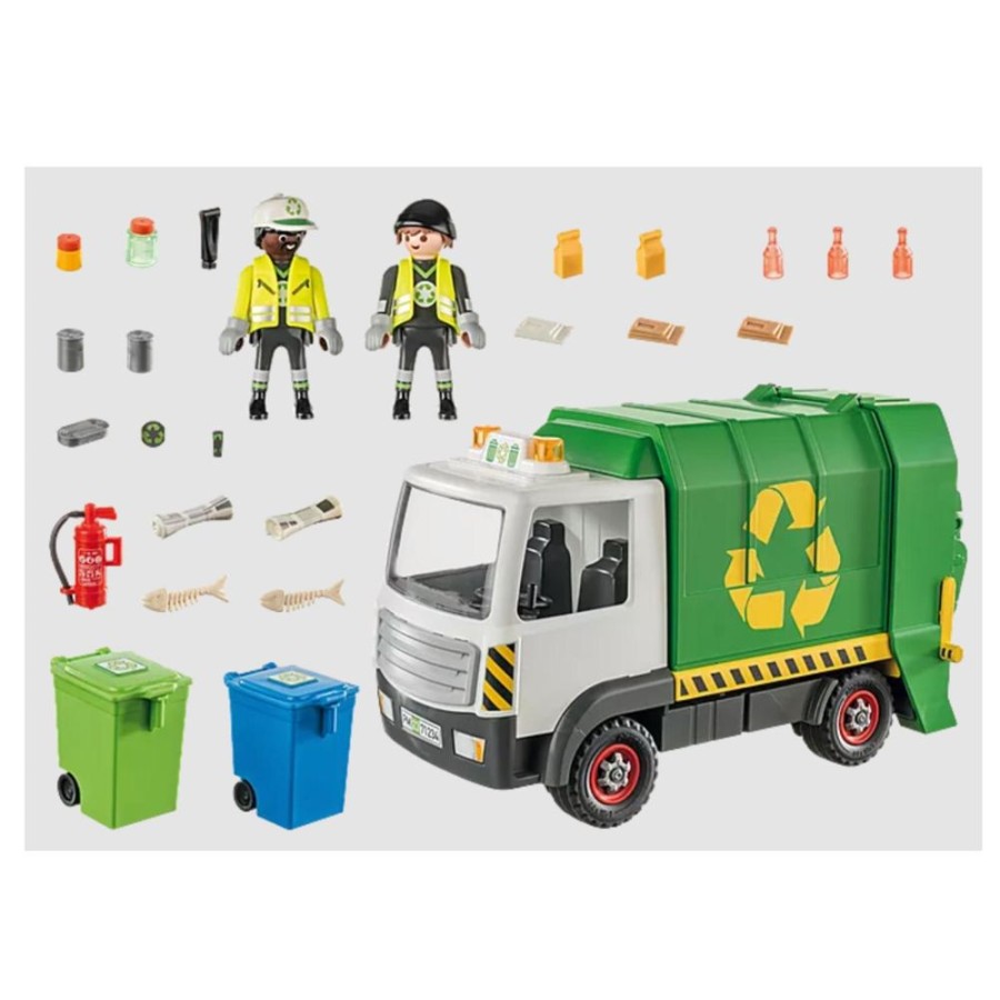 Pretend Play Playmobil USA, Inc. | 71234 Recycling Truck