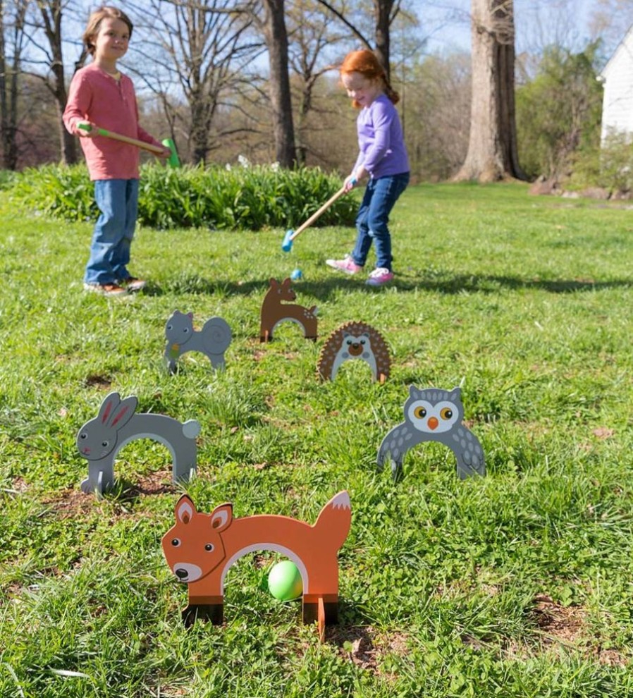 Active & Outdoor Hearthsong | Woodland Croquet Set