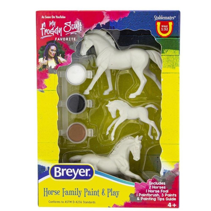 Figurines Reeves Intl. Inc. | Horse Family Paint & Play